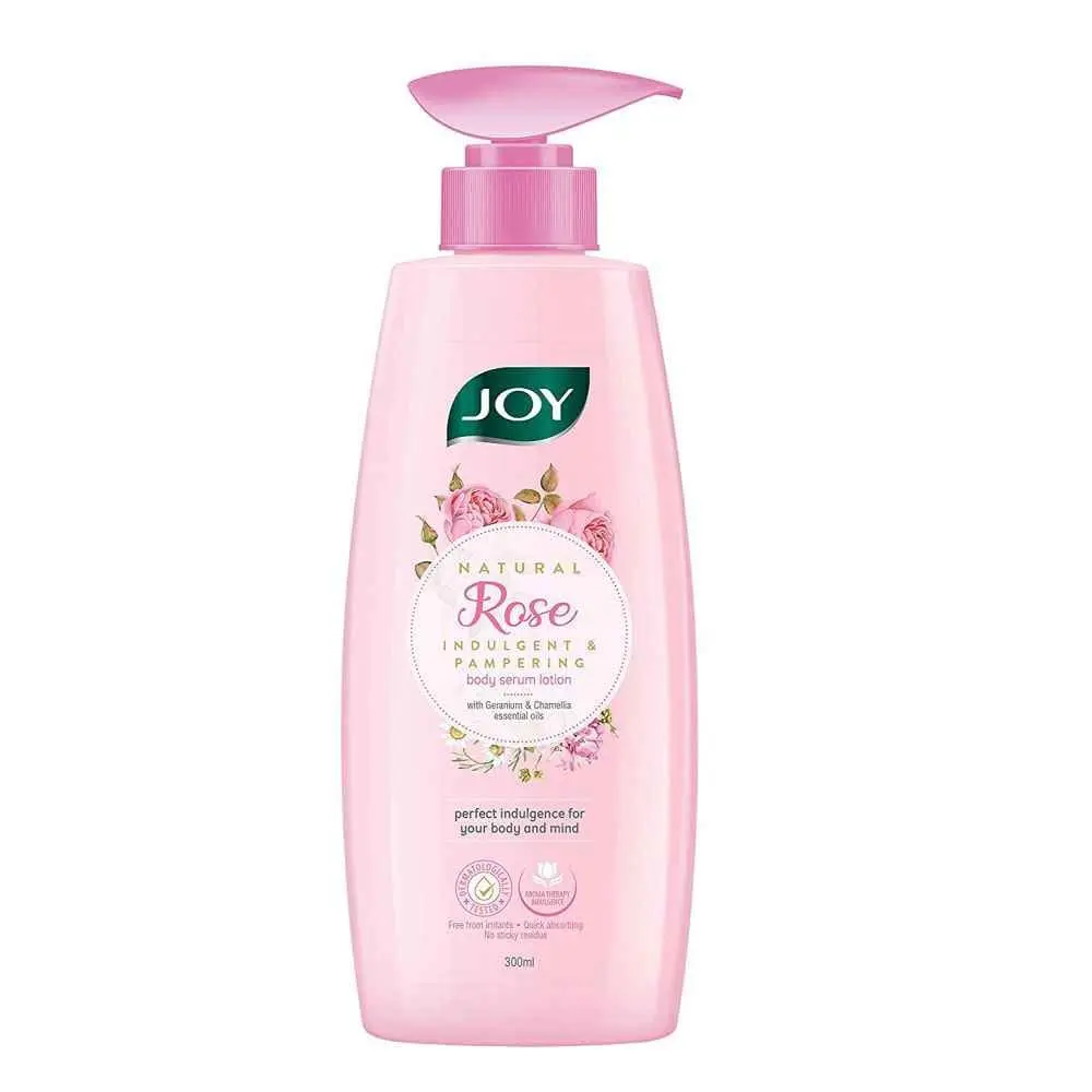 Joy Natural Indulgent & Pampering Rose Body Serum Lotion (300ml) At