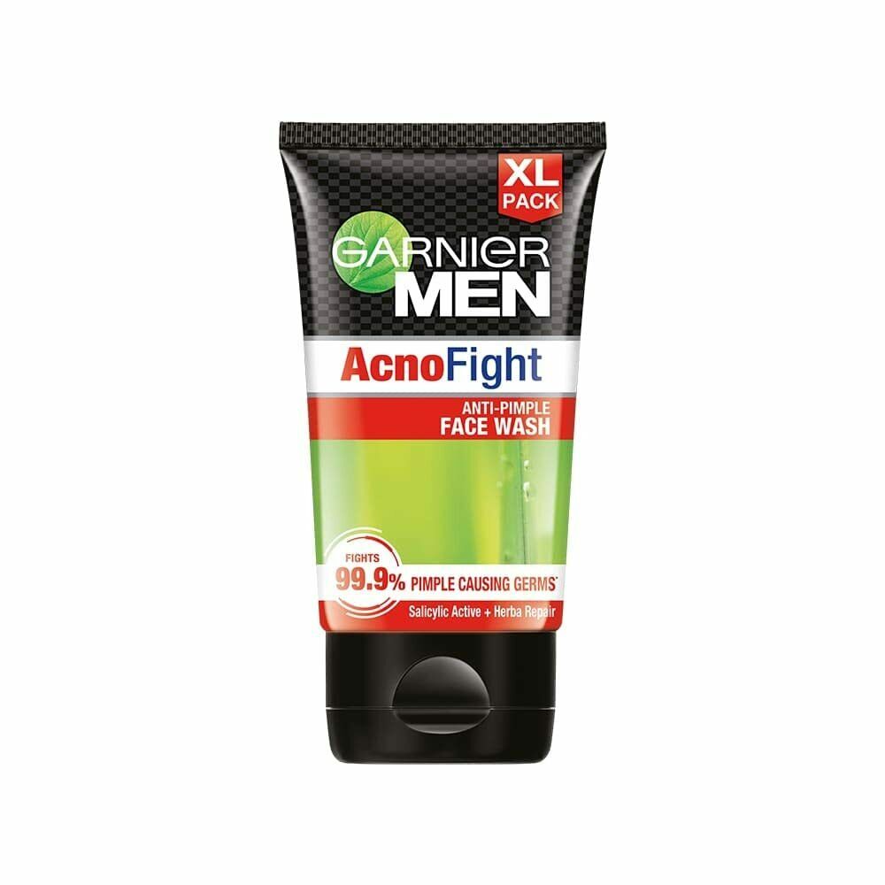 GARNIER MEN AcnoFight ANTI-PIMPLE FACE WASH FIGHTS 