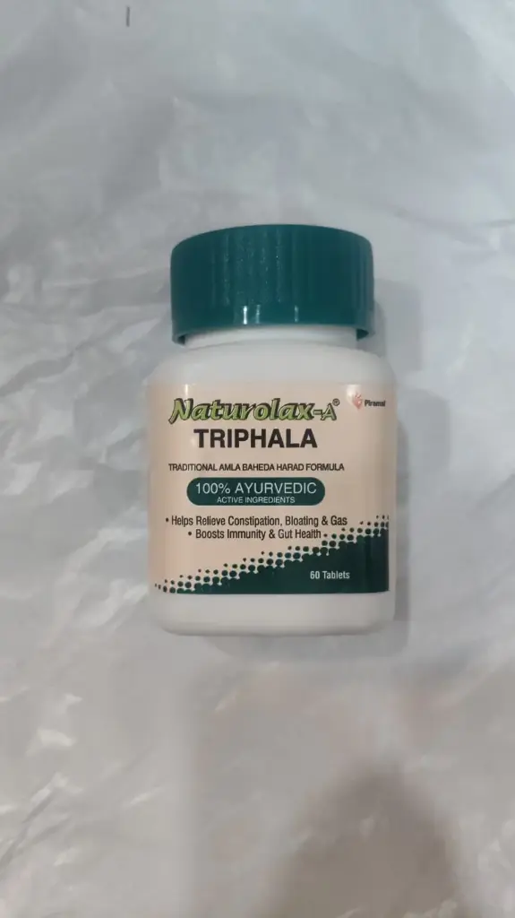 Naturolax-A Piramal TRIPHALA TRADITIONAL AMLA BAHEDA HARAD FORMULA 100% ... 60 Tablets