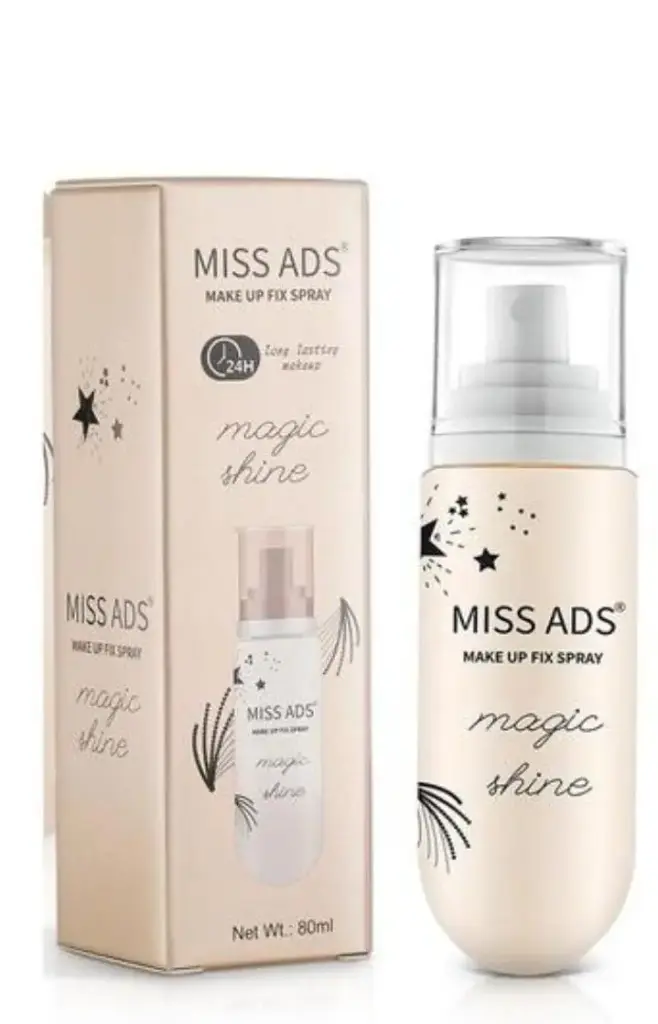 MISS ADS MAKE UP FIX SPRAY magic shine