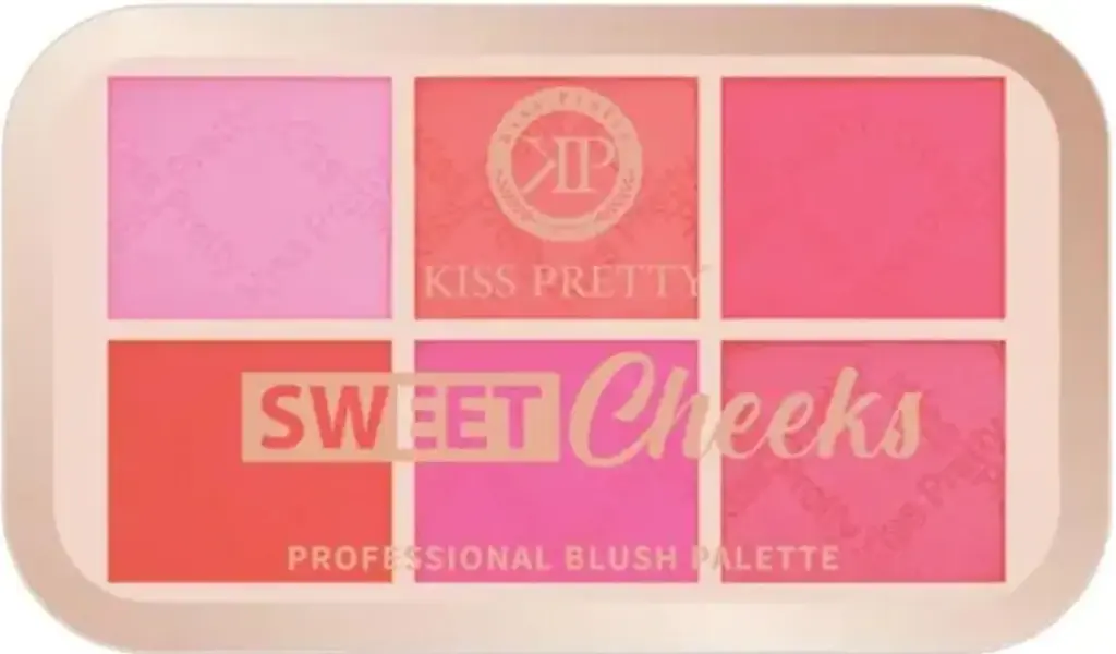 KISS PRETTY SWEET Cheeks  PROFESSIONAL BLUSHPALETTE