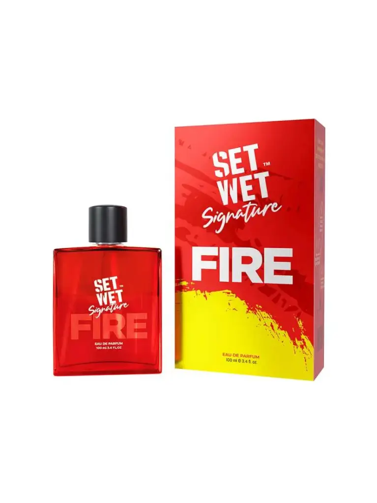 SET WET Signature fire EAU DE PARFUM 100 ml 34 fl oz