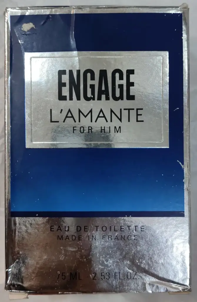 ENGAGE L'AMANTE FOR HIM EAU DE TOILETTE MADE IN FRANCE 75 ML 2.53 FL.OZ.