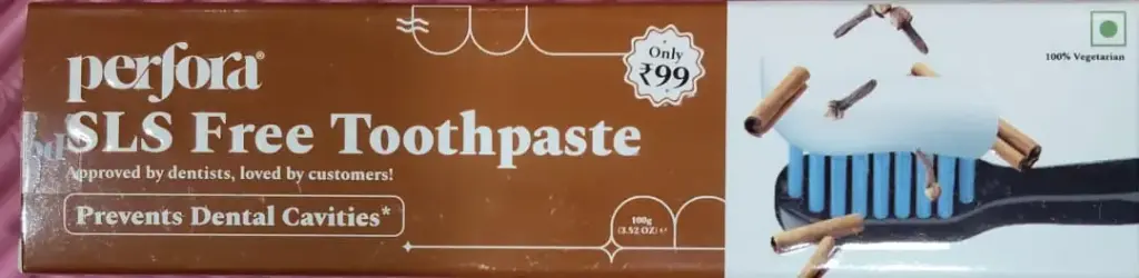 perfora SLS Free Toothpaste 
