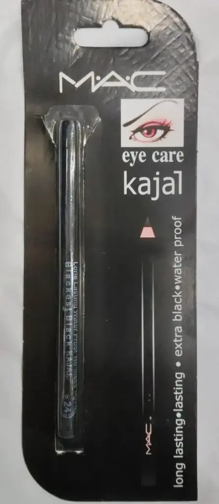 MAC  Eye care kajal  Long lasting.lasting .extra black.water proof