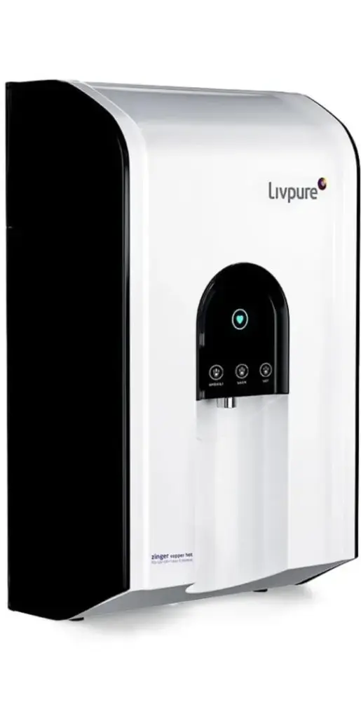 livpure 10 times more hot water