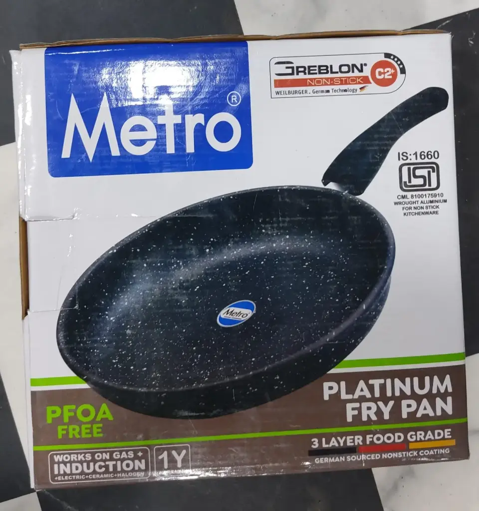 Metro fry fan with lid  Induction base