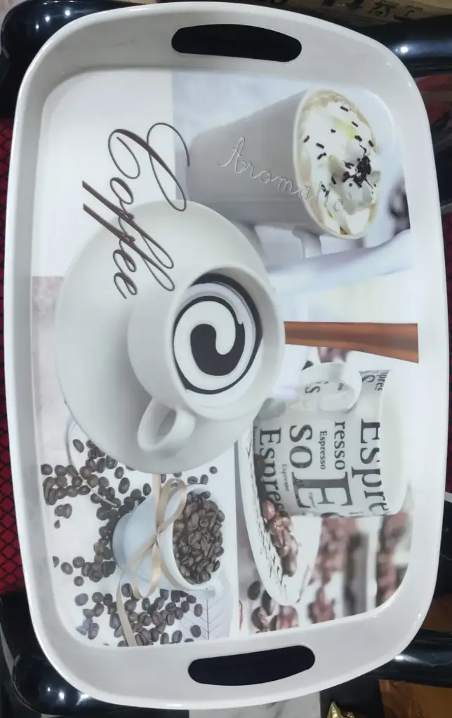 tray single peice in white colour with best quality