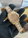 Michael Kors Luxury Pink & Gold Stylish Girls Watch 