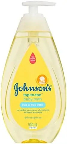 [63] Johnson's Baby Top to Toe Baby Bath, 500ml