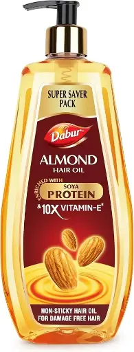 [84] Dabur ALMOND HAIR OIL WITH SOYA PROTEIN 10X VITAMIN-E