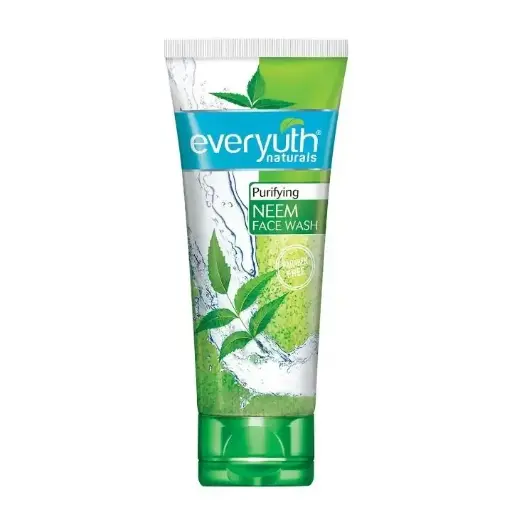 [89] everyuth naturals Purifying NEEM FACE WASH PARABE FREE