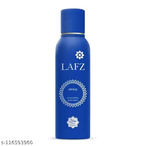 [93] LAFZ MERAJ NO ALCOHOL BODY SPRAY حلال Halal Certified