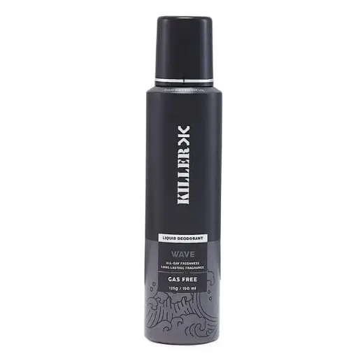 [96] KILLER K LIQUID DEODORANT CYCLONE FRAGRANCE GAS FREE perfume 125g/150 ml