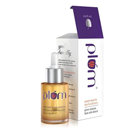 [106] plum grape seed & sea buckthorn glow-restore face oils blend