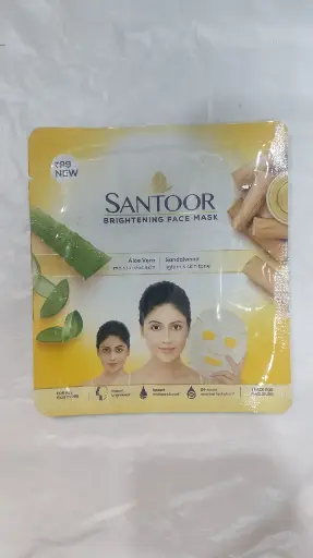 [111] SANTOOR BRIGHTENING FACE MASK 