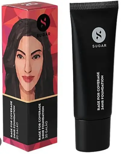 [114] RAGE FOR COVERAGE 24HR FOUNDATION 07 VANILLA LATTE SUGAR