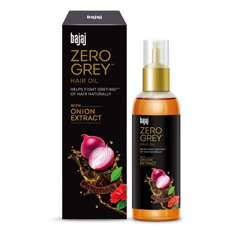 [124] bajaj ZERO GREY ANTI-GREYING HAIR OIL 