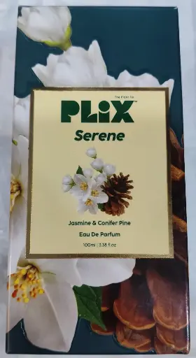 [127] PLIX Serene Jasmine & Conifer Pine Eau De Parfum 100ml 3.38 fl.oz