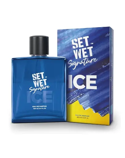 [139] SET TM WET Signature ICE EAU DE PARFUM 100 ml e 3.4 fl oz.