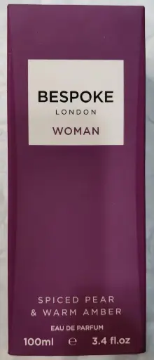[147] BESPOKE LONDON WOMAN SPICED PEAR & WARM AMBER EAU DE PARFUME 100ml e 3.4 fl.oz