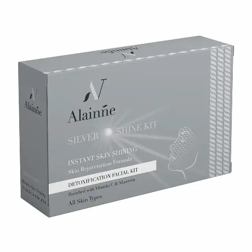 [172] Alainne SILVER SHINE KIT INSTANT SKIN DETOXIFICATION FACIAL KIT