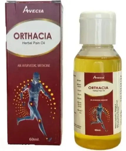 [177] AVECIA ORTHACIA Herbal Pain Oil AN AYURVEDIC MEDICINE 60ml.