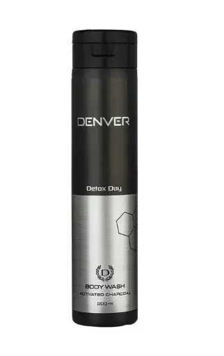 [184] DENVER Detox Day BODY WASH ACTIVATED CHARCOAL 200 ml