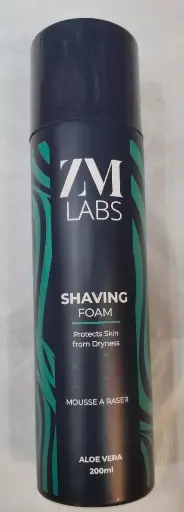 [194] ZM  LABS foam  Protects skin from dryness mousse A raser aloe vera 200ml