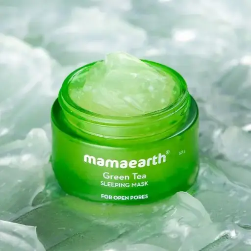 [209] mamaearth Green Tea 50g Sleeping Mask 