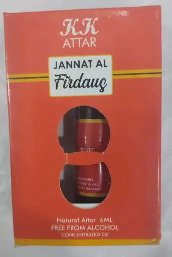 [282] K K ATTAR  Firdous natural attar 6ml free from Alcohol concentrated oil