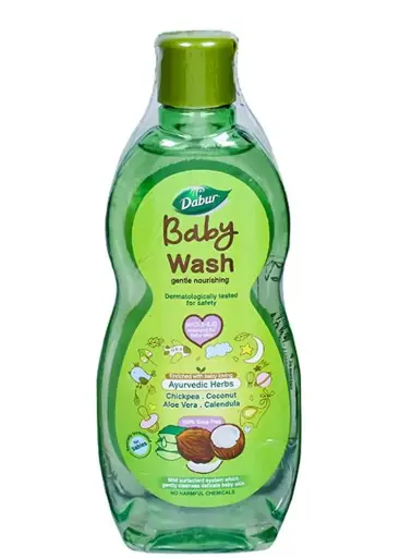 [9] Dabur Baby Wash pH 5.5 balanced, No Harmful Chemicals