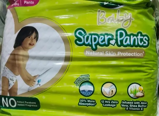 [400] Dabur Baby Super Pants Natural Skin Protection mera-Absorb