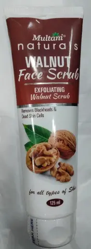 [411] Multani naturals WALNUT Face Scrub EXFOLIATING Walnut Scrub