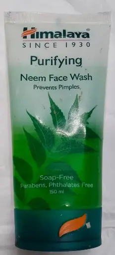 [414] Himalaya SINCE 1930 Purifying Neem Face Wash Prevents Pimples Soap-Free Parabens, Phthalates Free 150 ml