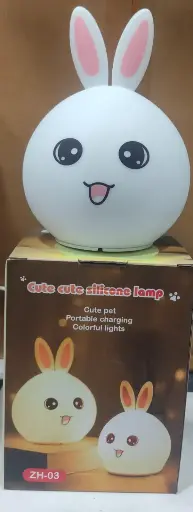 Silicon lamp portable charging colorful lights