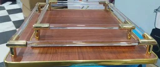 2 peice tray set with best quality only at 1100