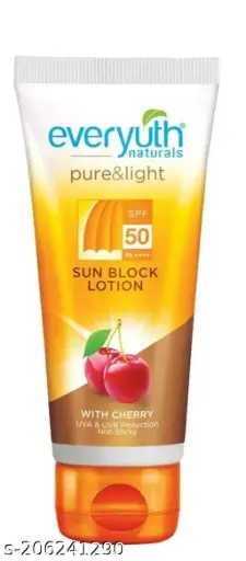 [909] everyuth de Tode For pure&light 50 LOC ION SPF 50 M SUN BLOCK LOTION