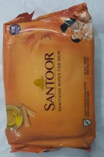 [913] SANTOOR SANITIZING WIPES FOR SKIN