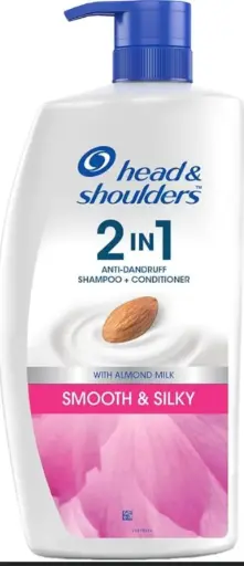 [917] head& shoulders 2 IN1 ANTI-DANDRUFF SHAMPOO + CONDITIONER WITH ALMOND MILK SMOOTH & SILKY
