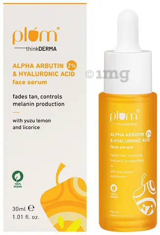 [17] Plum 2% Alpha Arbutin & Hyaluronic Acid Face Serum