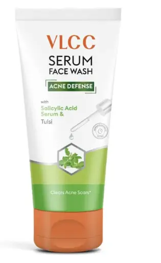 [7655] VLCC SERUM FACE WASHACNE DEFENSE with Salicylic Acid Serum& TulsiDERMA Clears Acne Scars*