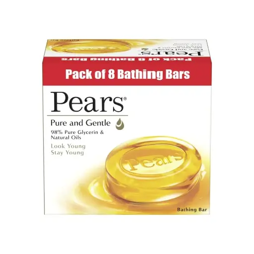 [23] Pears Soap Pure And Gentle Look Stay Young (8 x 125 g)