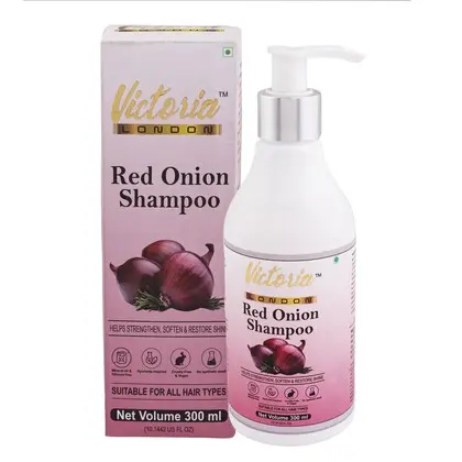 [960] Victoria London Red Onion Hair Shampoo, 300 ml