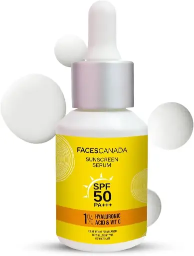 [43] Faces Canada Sunscreen serum SPF 50 , 30 ml