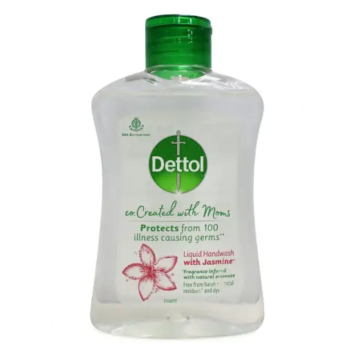 [1101] Dettol co. Created with Moms Protects from 100 illness causing germs